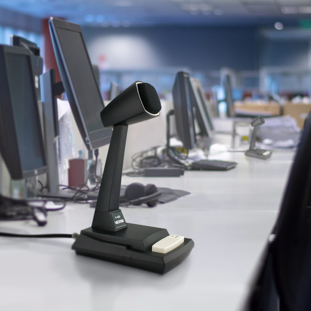 Valcom paging microphone